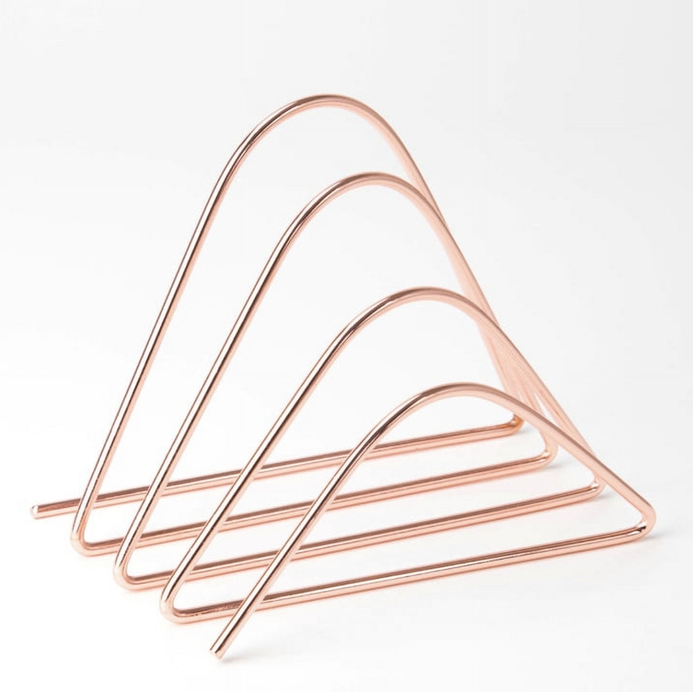 U Brands Rose Gold Desktop Organizer